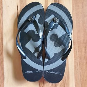 NWOT Tory Burch Wedge Flip Flops